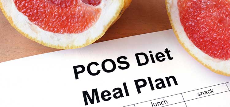 grapefruit on top of pcos diet meal plan page